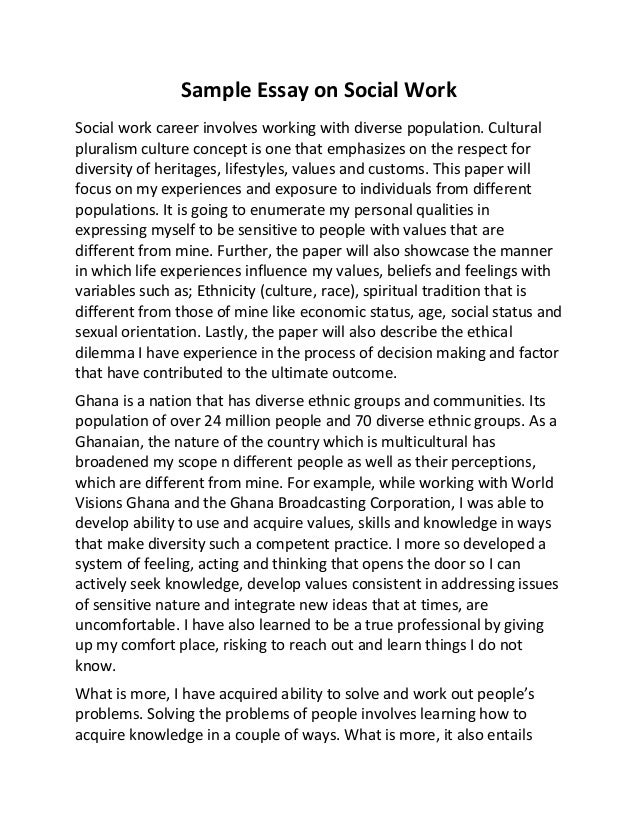 Dissertation in social work